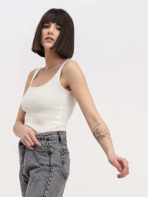 Майка Lesia модель 2210041BMilkSHRTWLS Фото