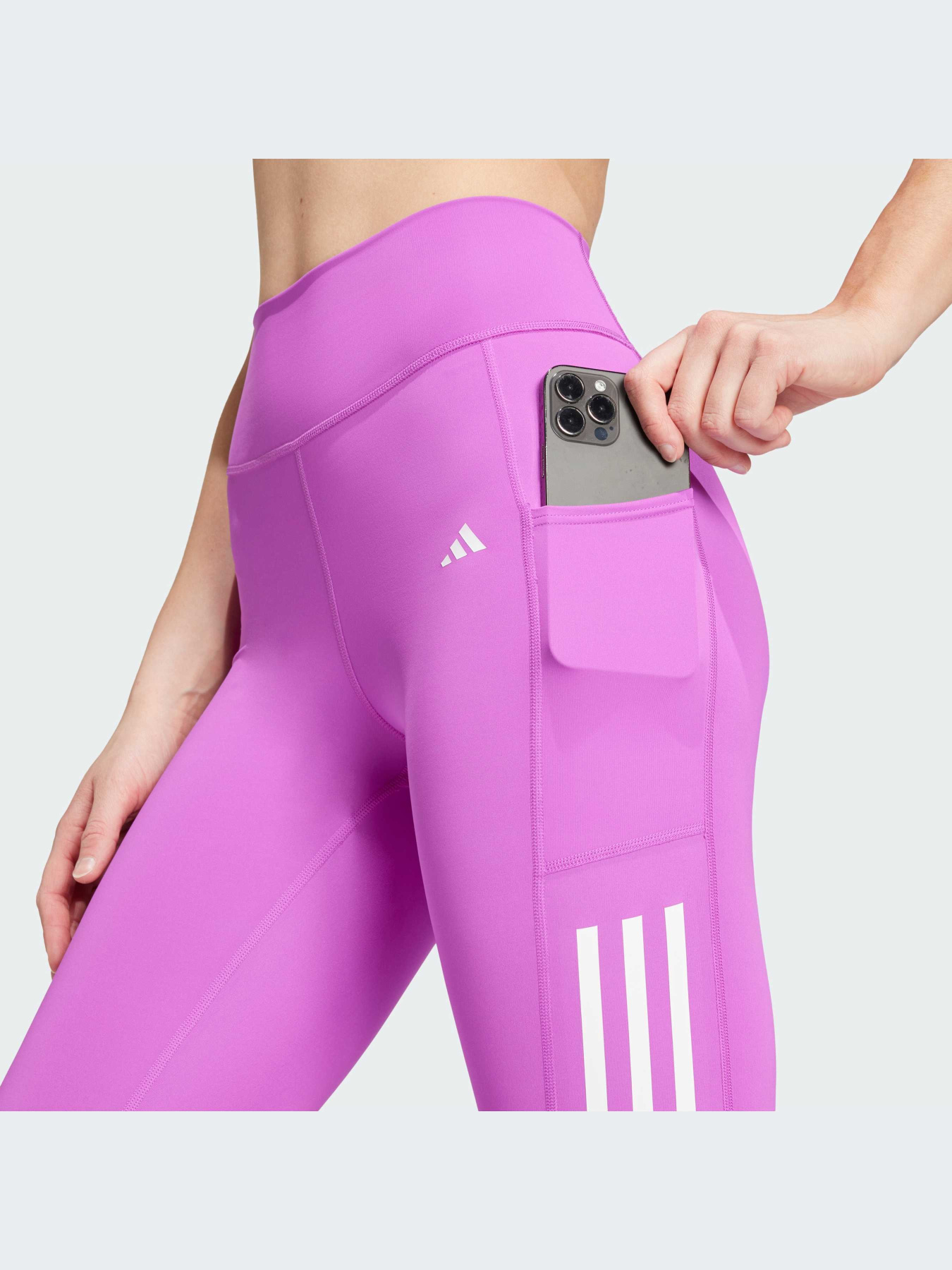 Спортивні леггінси Adidas 3 Stripes модель IZ2715 Фото