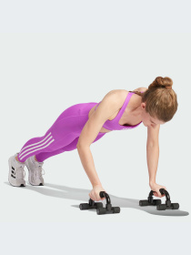 Спортивні леггінси Adidas 3 Stripes модель IZ2715 Фото