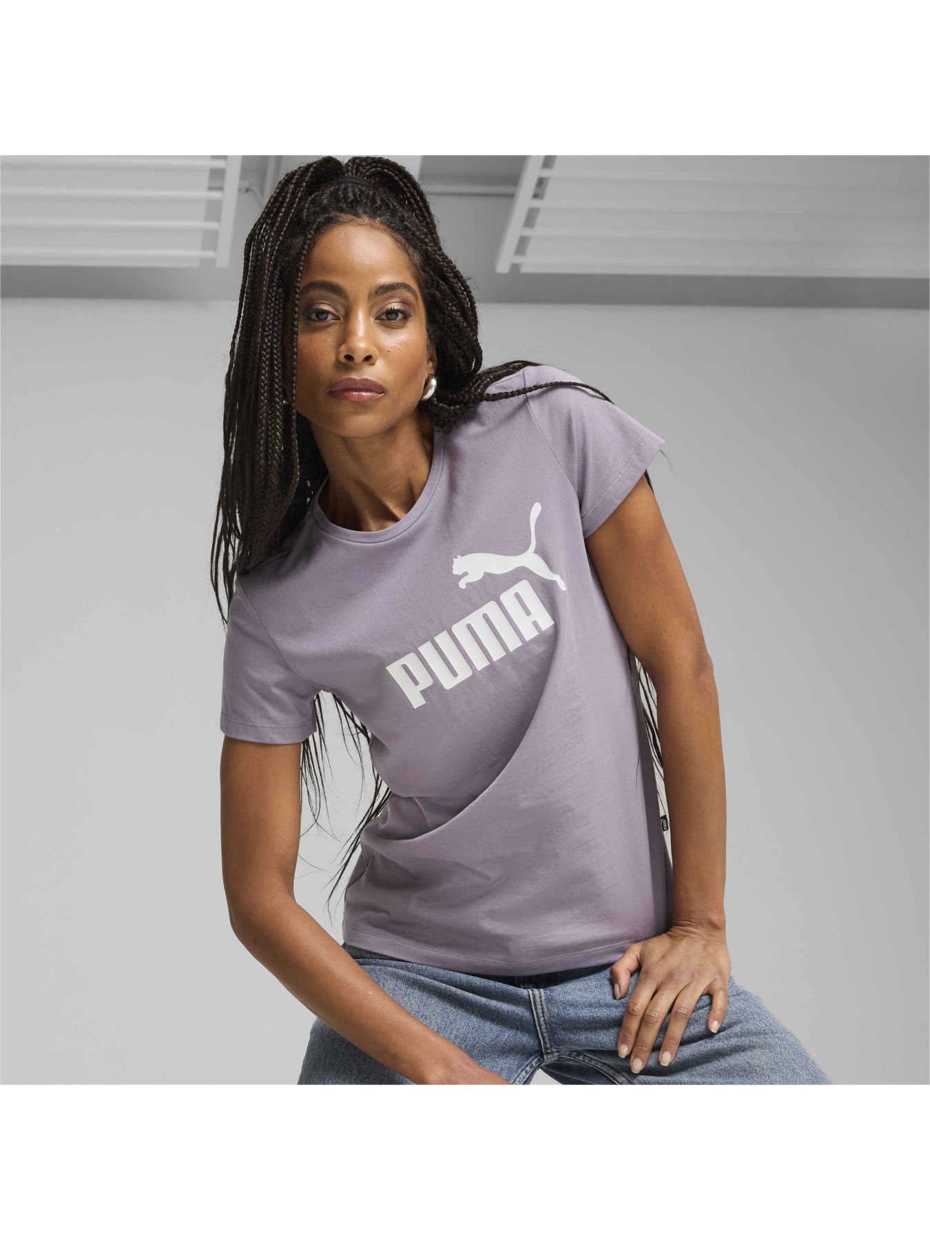 Футболка PUMA Ess Logo Tee модель 586775 Фото