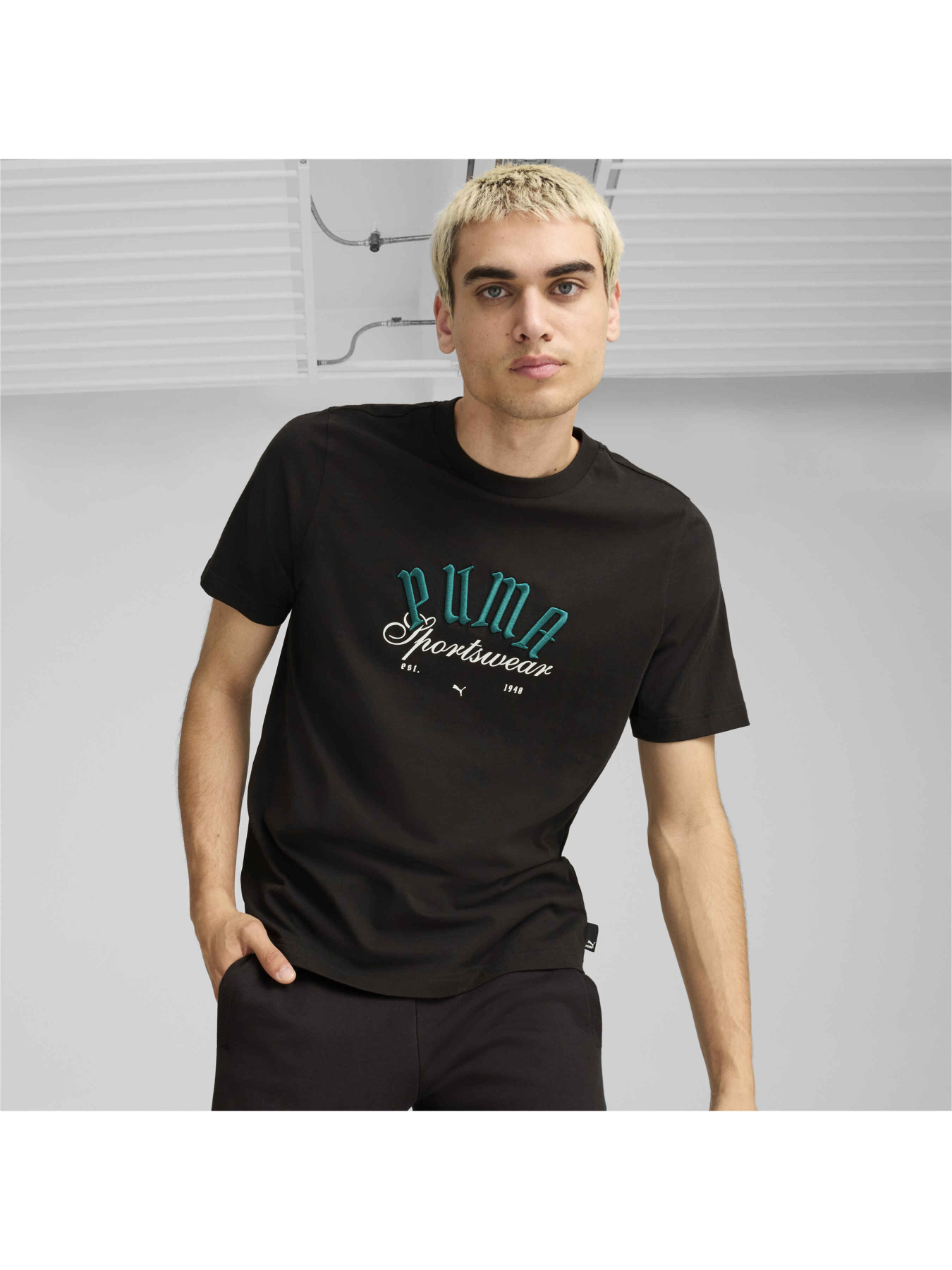 Футболка PUMA Graphics Sportswear Tee модель 628009 Фото