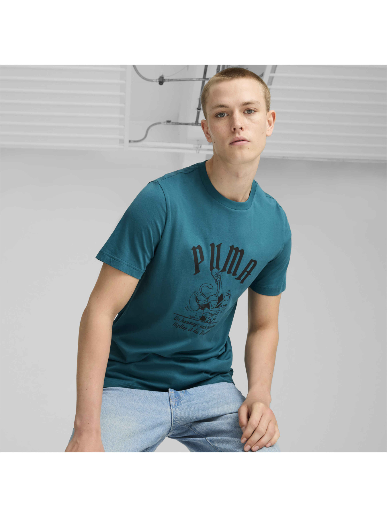 Футболка PUMA Graphics Super Tee модель 628003 Фото