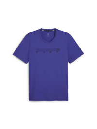 Синий - Футболка спортивная PUMA Fit Cloudspun Tee