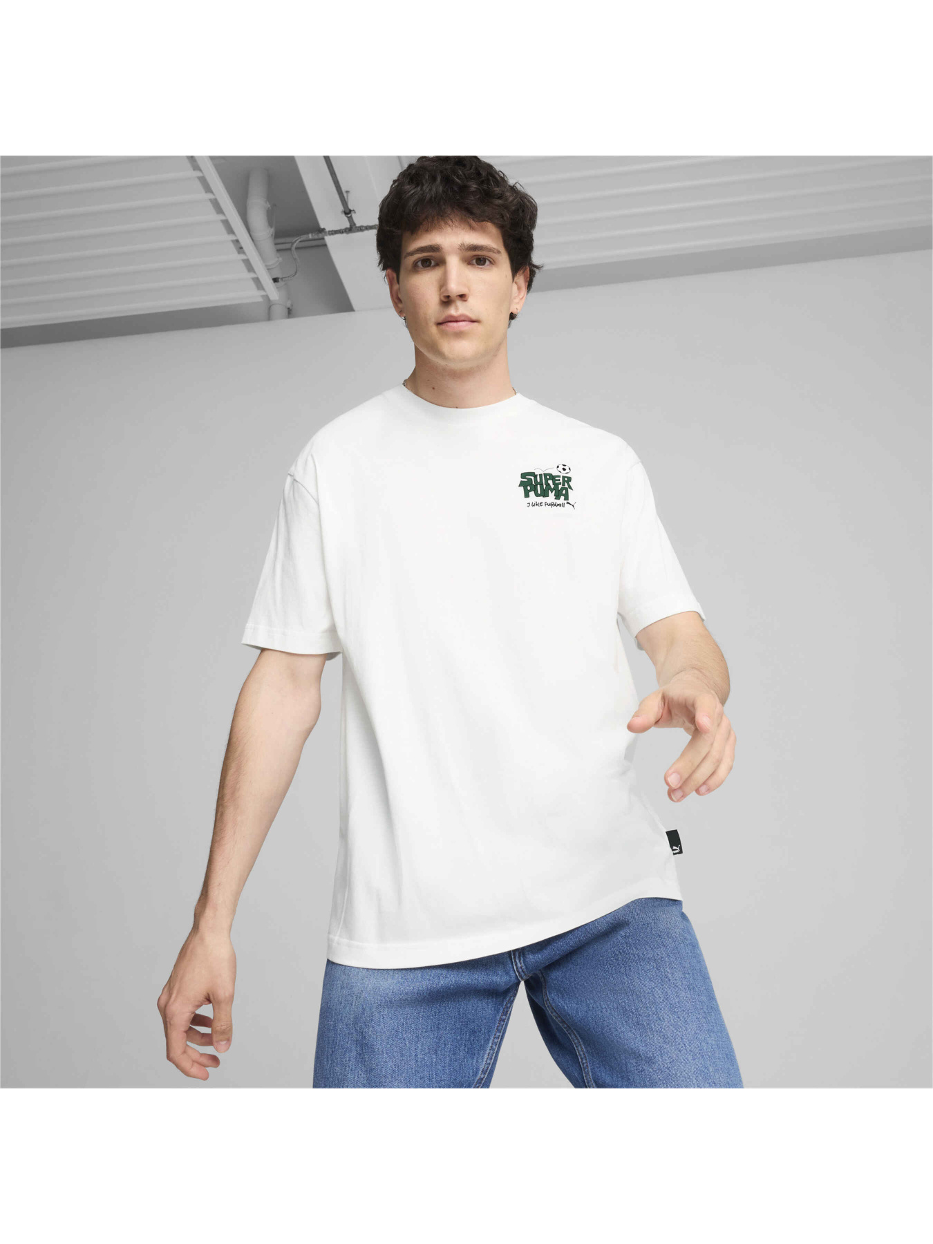 Футболка PUMA Graphics Super Tee модель 628007 Фото