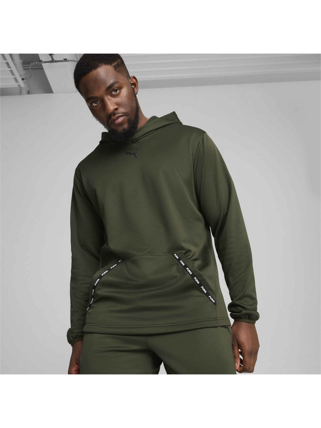 Худи PUMA Fit Pwrfleece Hoodie модель 524935 Фото