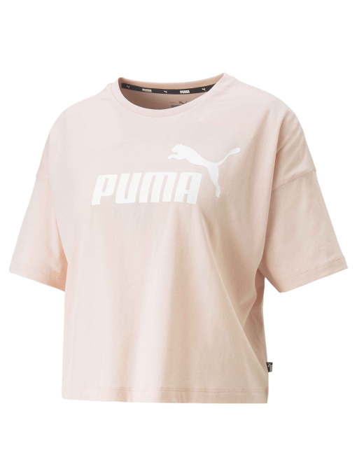 Футболка PUMA Ess Cropped Logo Tee модель 586866 Фото