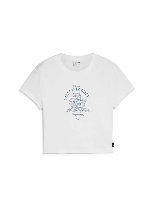 Футболка PUMA Graphics Snack Baby Tee модель 628001 Фото