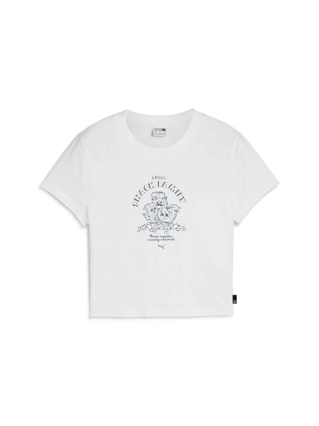 Футболка PUMA Graphics Snack Baby Tee модель 628001 Фото