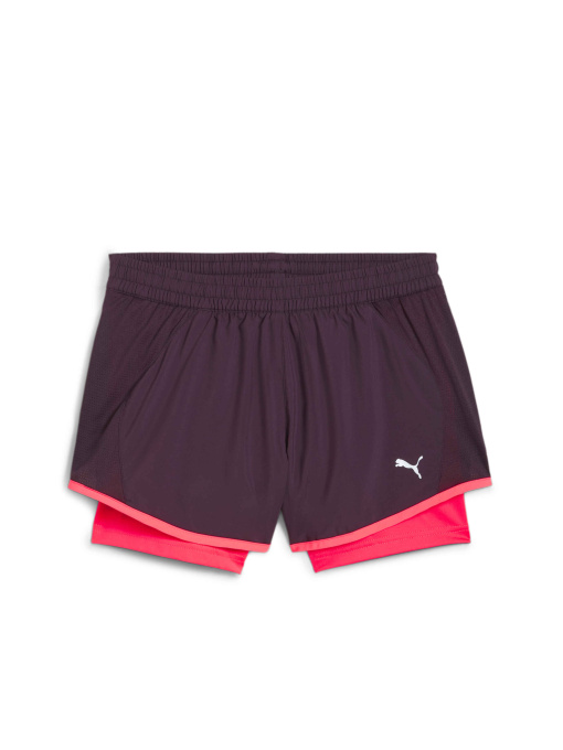 Шорты спортивные PUMA Run Fav Velcty 2in1 Short W модель 525763 Фото