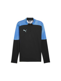 Чёрный - Кофта спортивная PUMA Individualfinal 1/4-zip Top