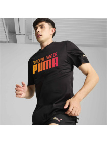 Футболка спортивная PUMA Run Fav Forever Faster Tee M модель 526146 Фото
