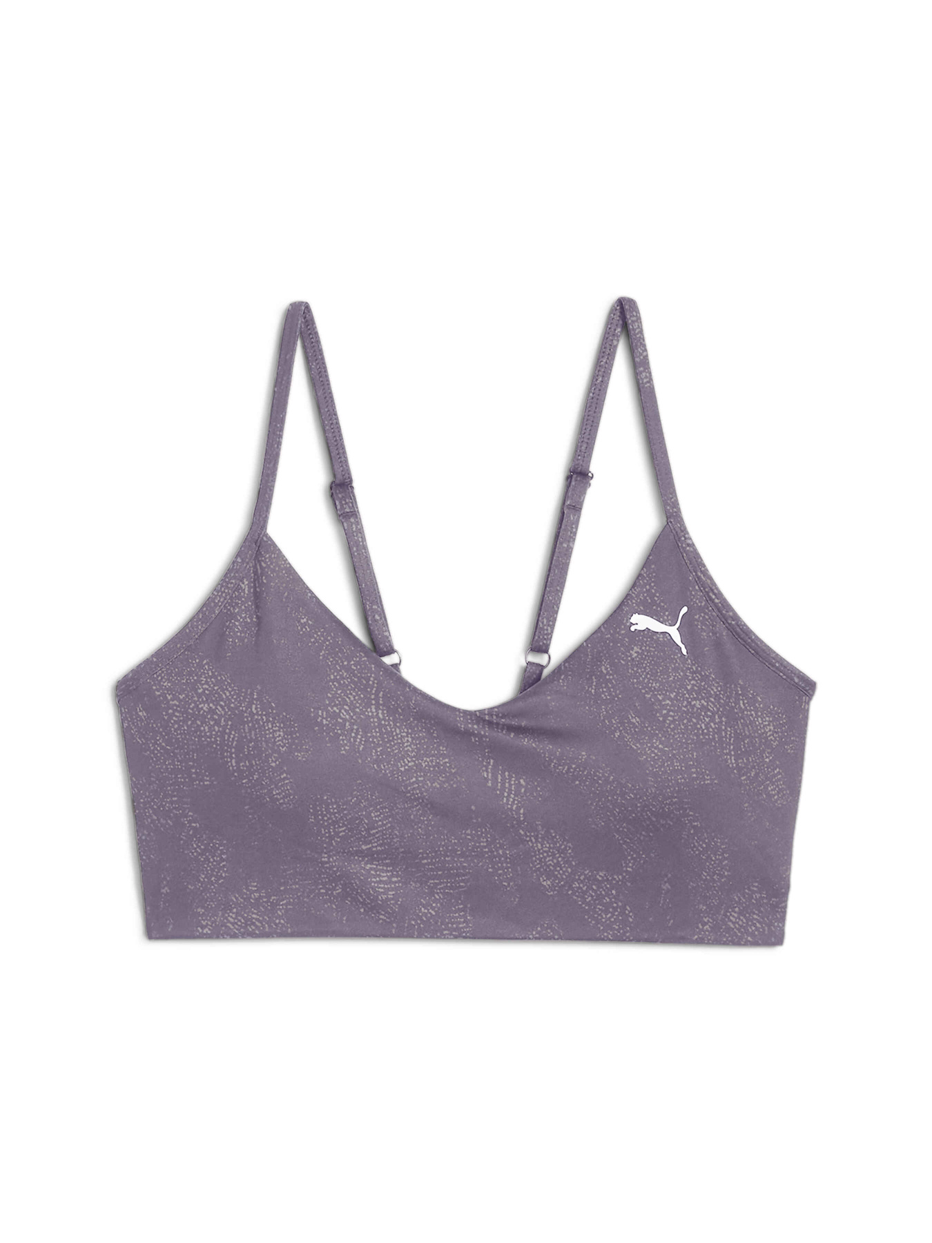 Топ спортивный PUMA Studio Move Yogini Bra Aop модель 525691 Фото