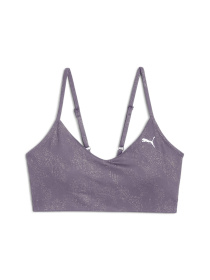 Топ спортивный PUMA Studio Move Yogini Bra Aop модель 525691 Фото