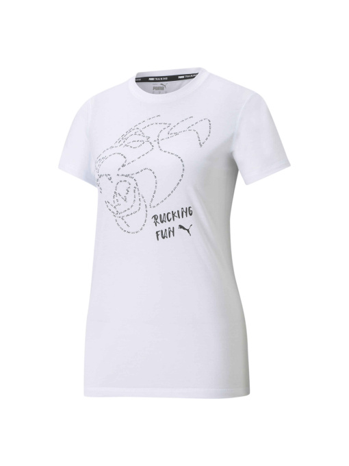 Футболка PUMA Running Graphic Ss Tee W модель 520415 Фото