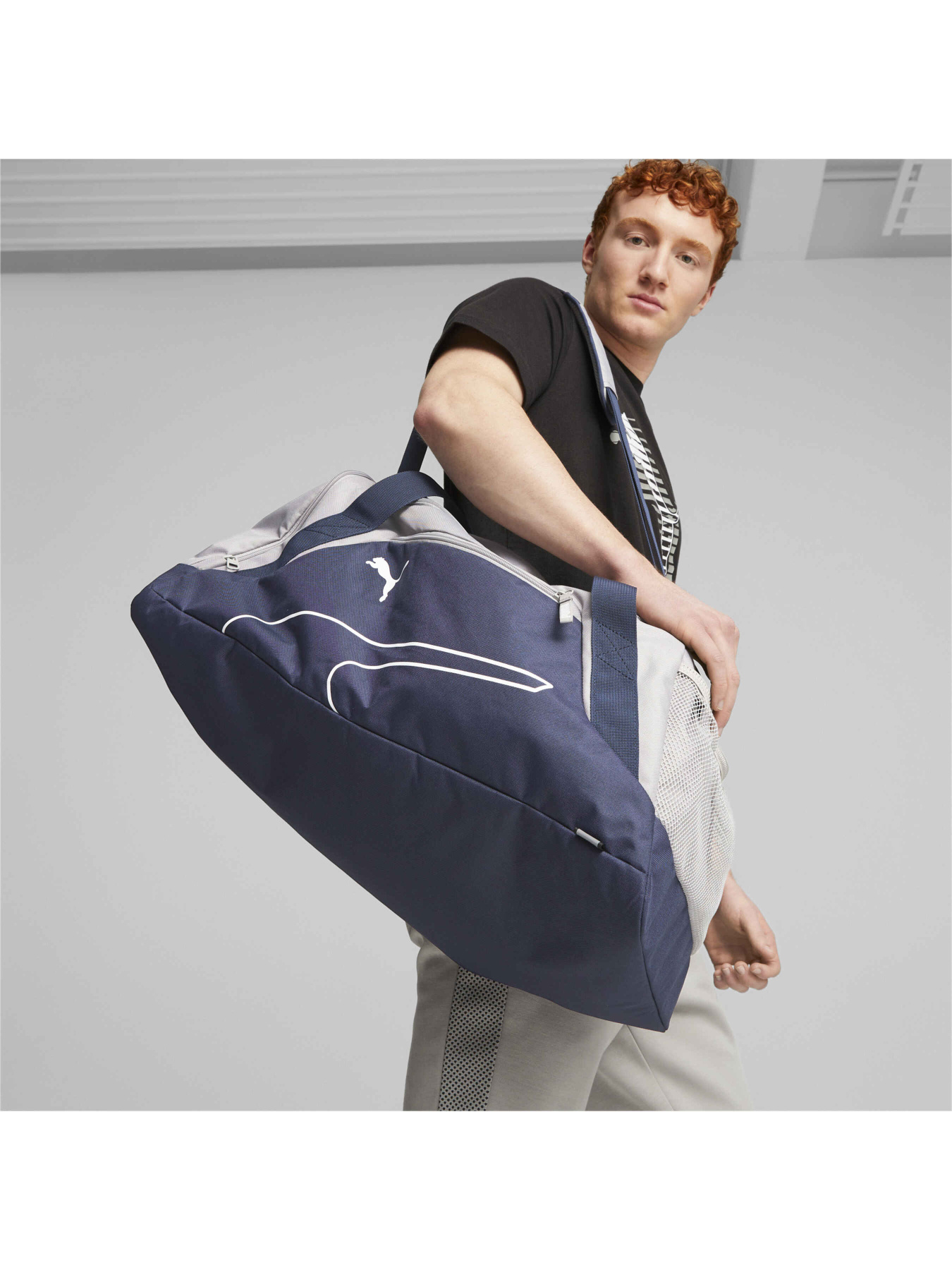 Сумки PUMA Fundamentals Sports Bag M модель 079237 Фото