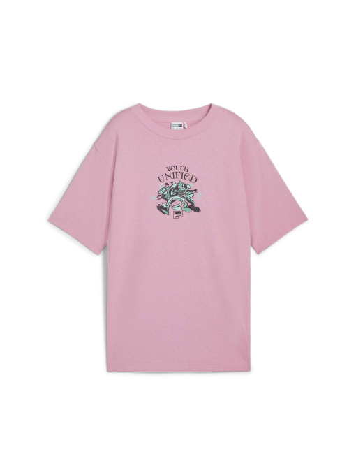 Футболка PUMA Downtown Relaxed Graphic Tee модель 626651 Фото