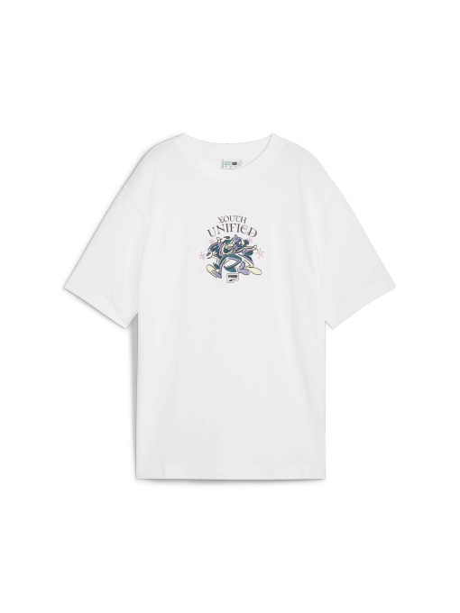 Футболка PUMA Downtown Relaxed Graphic Tee модель 626651 Фото