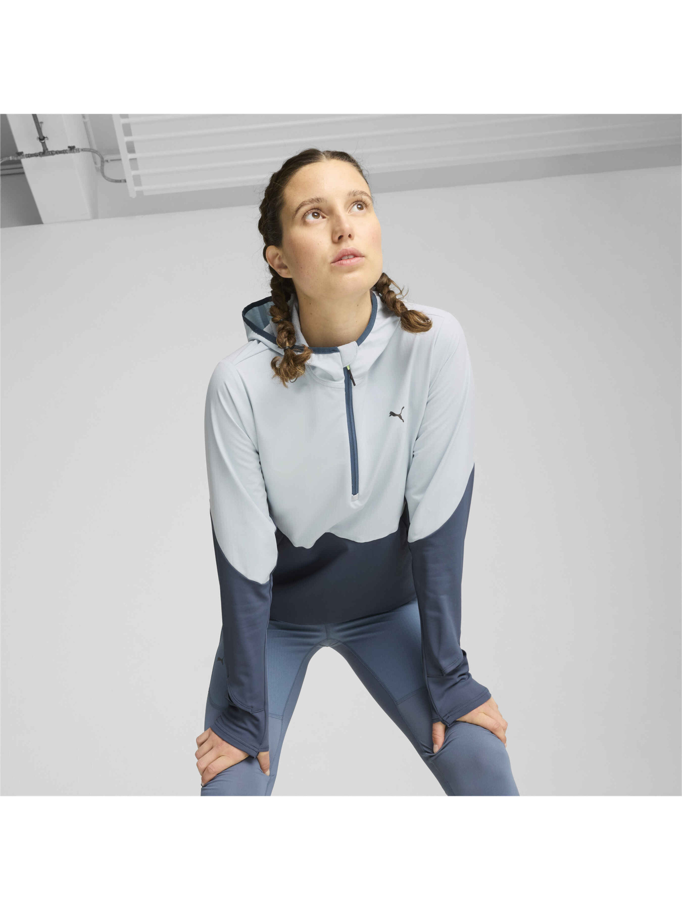 Вітровка PUMA W Seasons Hybrid 1/2 Zip модель 525834 Фото