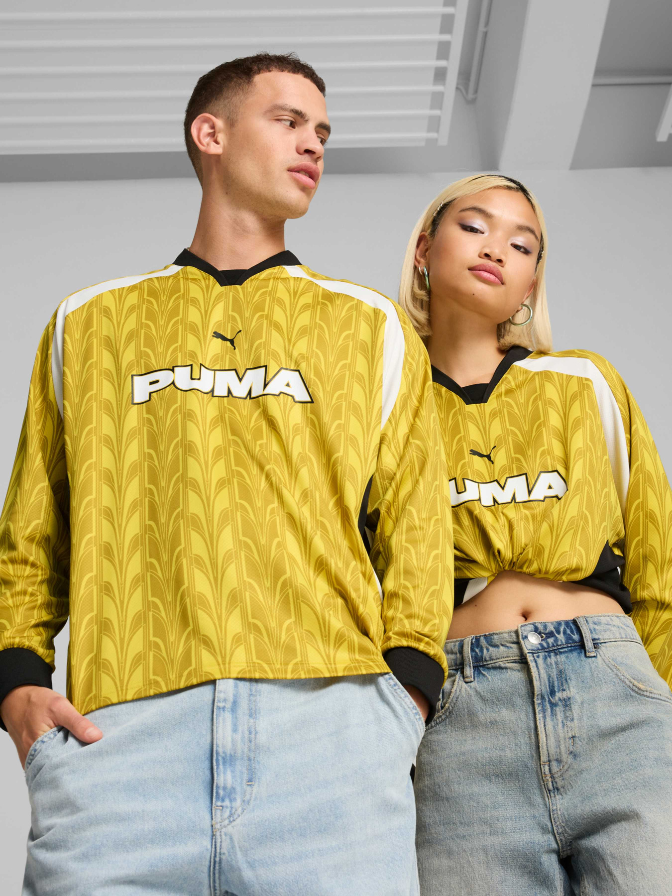 Свитшот PUMA Football Jersey Longsleeve модель 627543 Фото