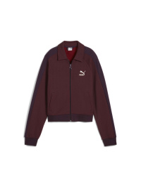 Фиолетовый - Кофта спортивная PUMA T7 Track Jacket