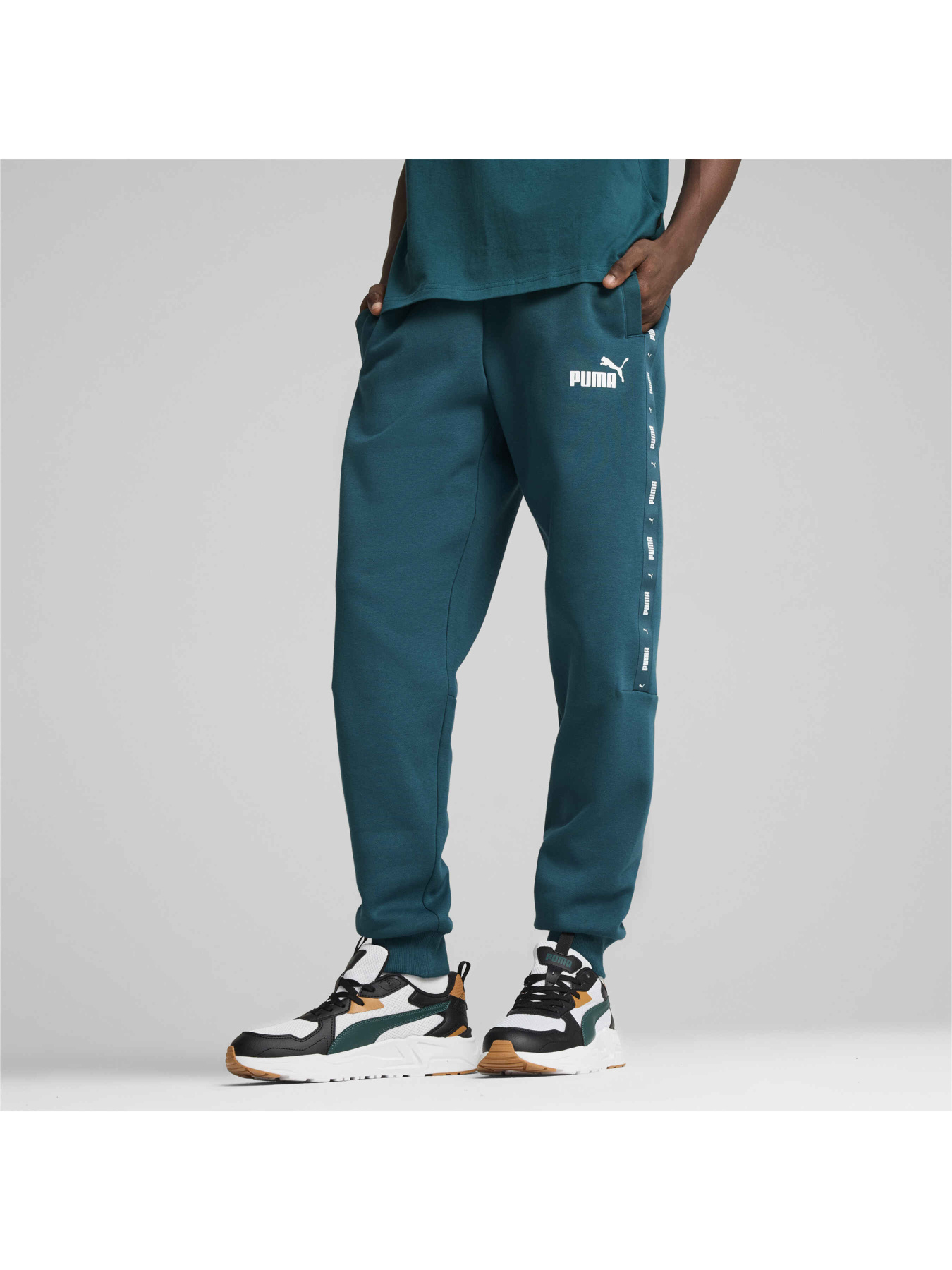 Штаны спортивные PUMA Ess+ Tape Sweatpants модель 849042 Фото