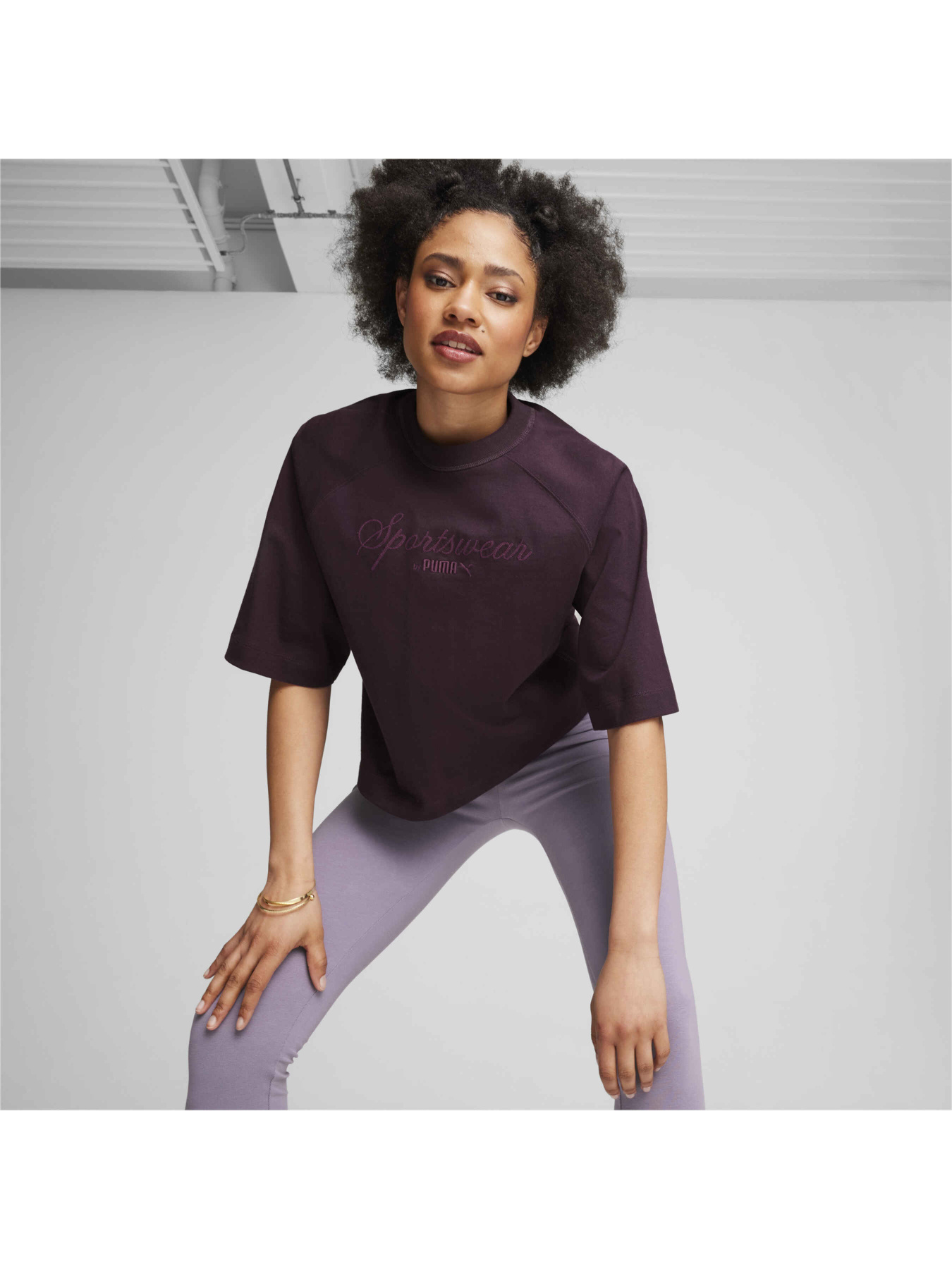 Футболка PUMA Classics + Oversized Tee модель 626554 Фото