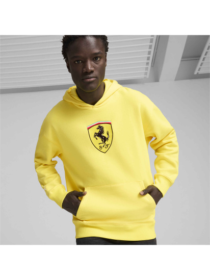 Худи PUMA Ferrari Race Bigshield Hdie модель 627054 — фото 3 - INTERTOP