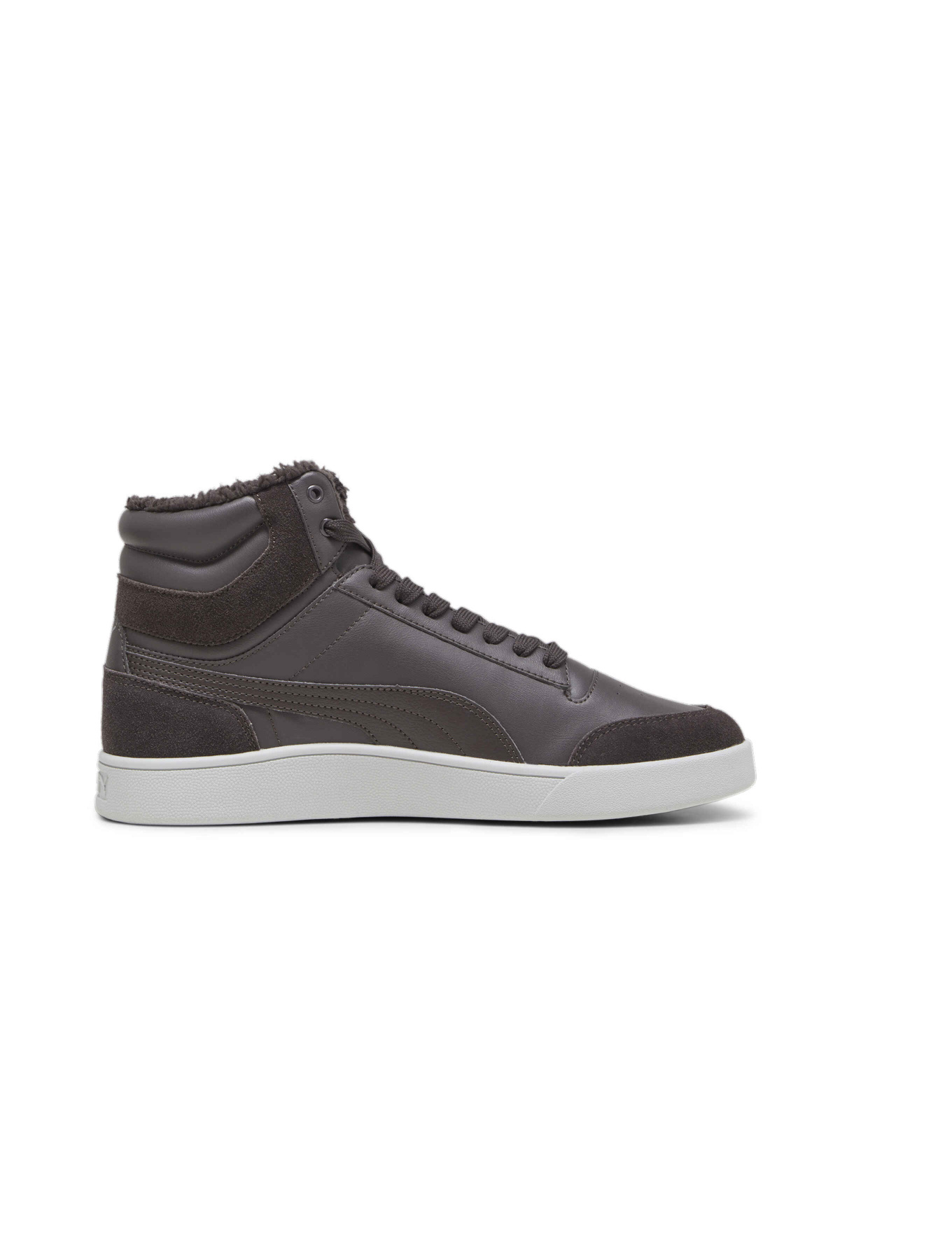 Кеды высокие PUMA Shuffle Mid Fur модель 387609 Фото