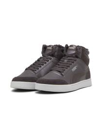 Кеды высокие PUMA Shuffle Mid Fur модель 387609 Фото