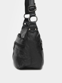 Сумка Borsa Leather модель K1105-black Фото
