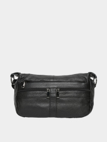 Сумка Borsa Leather модель K1105-black Фото