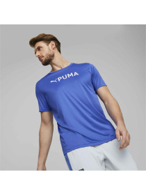 Спортивная футболка PUMA Fit Logo Tee Graphic модель 523098 Спортивная футболка PUMA Fit Logo Tee Graphic модель 523098 Фото