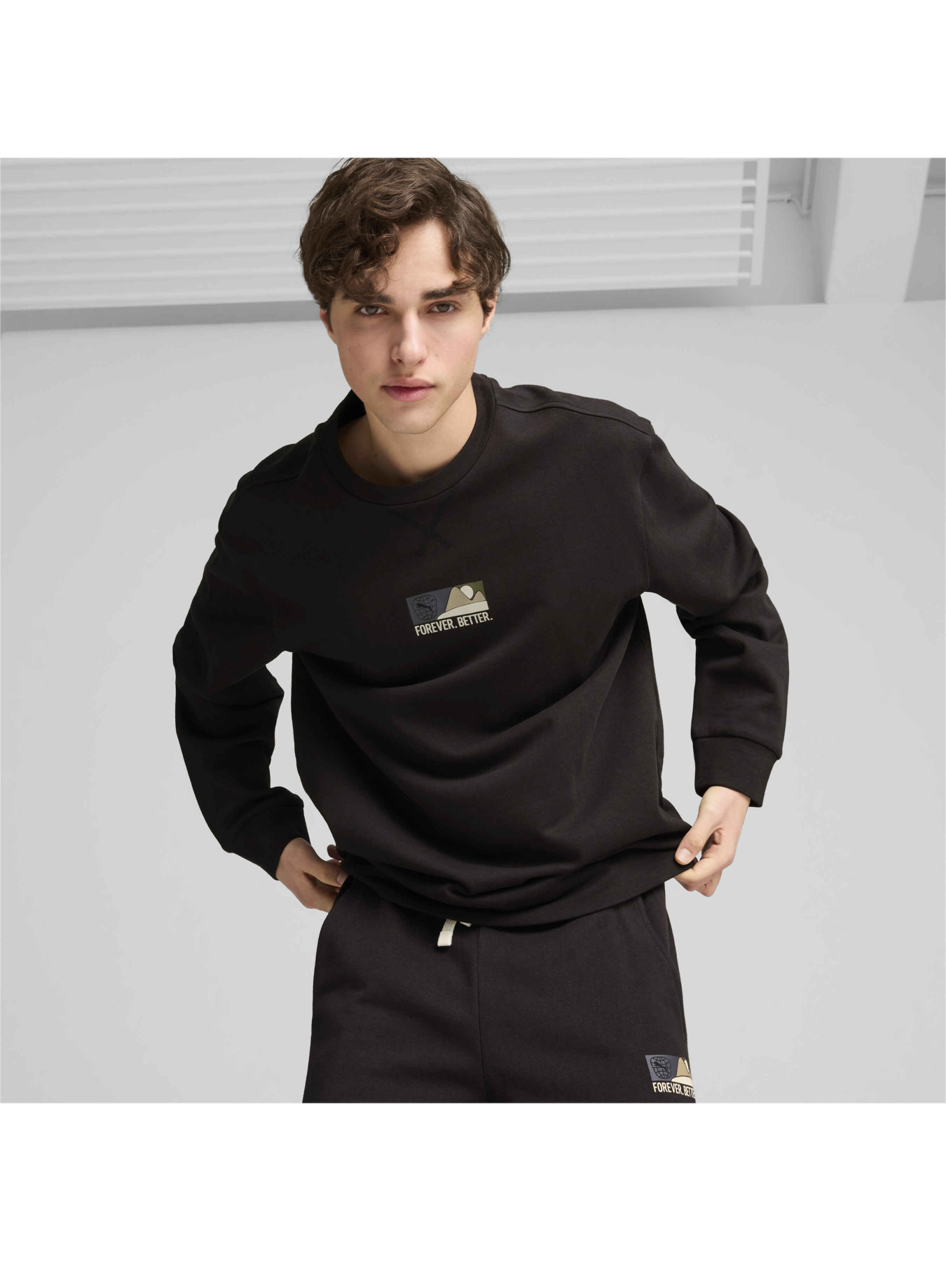 Свитшот PUMA Better Sportswear Crew модель 681758 Фото