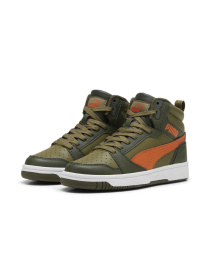 Кеды высокие PUMA Rebound V6 Mid Wtr Jr модель 394685 Фото