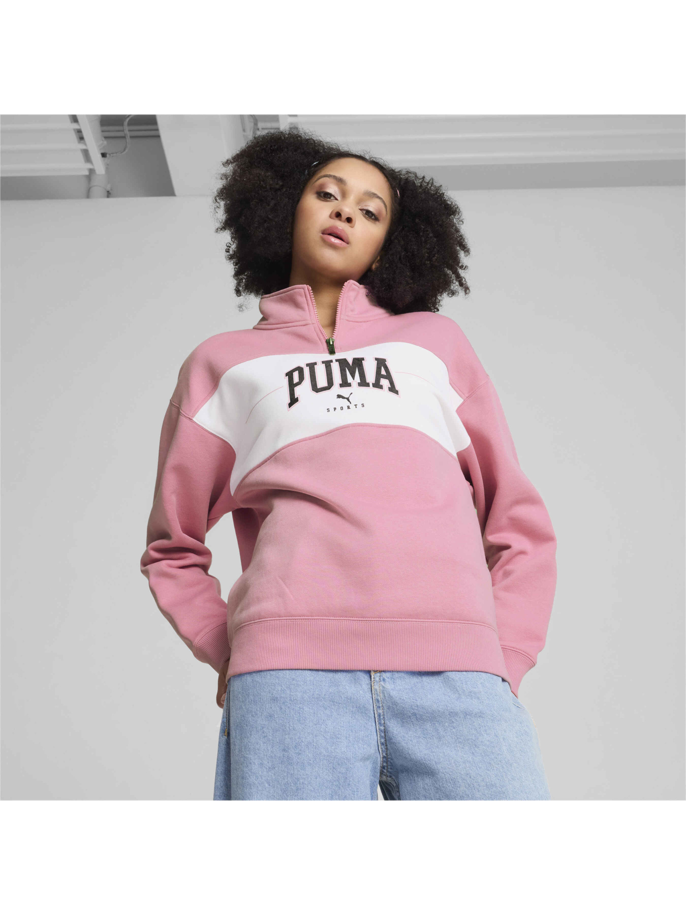 Кофта PUMA Squad Half-zip Fl модель 681543 Фото