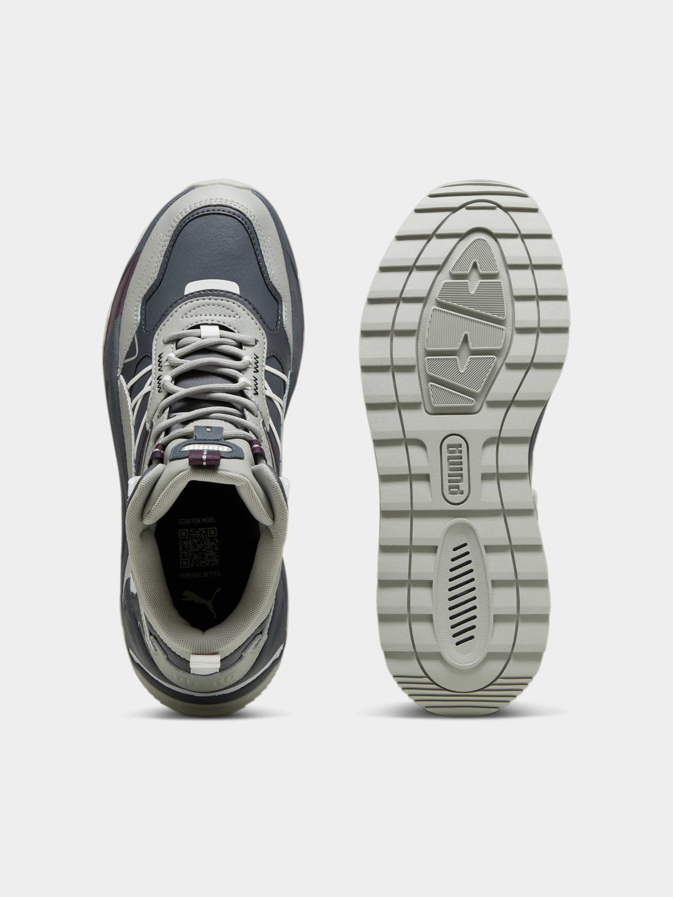 Кросівки повсякденні PUMA Trinity Mid Hybrid L модель 393985 Фото