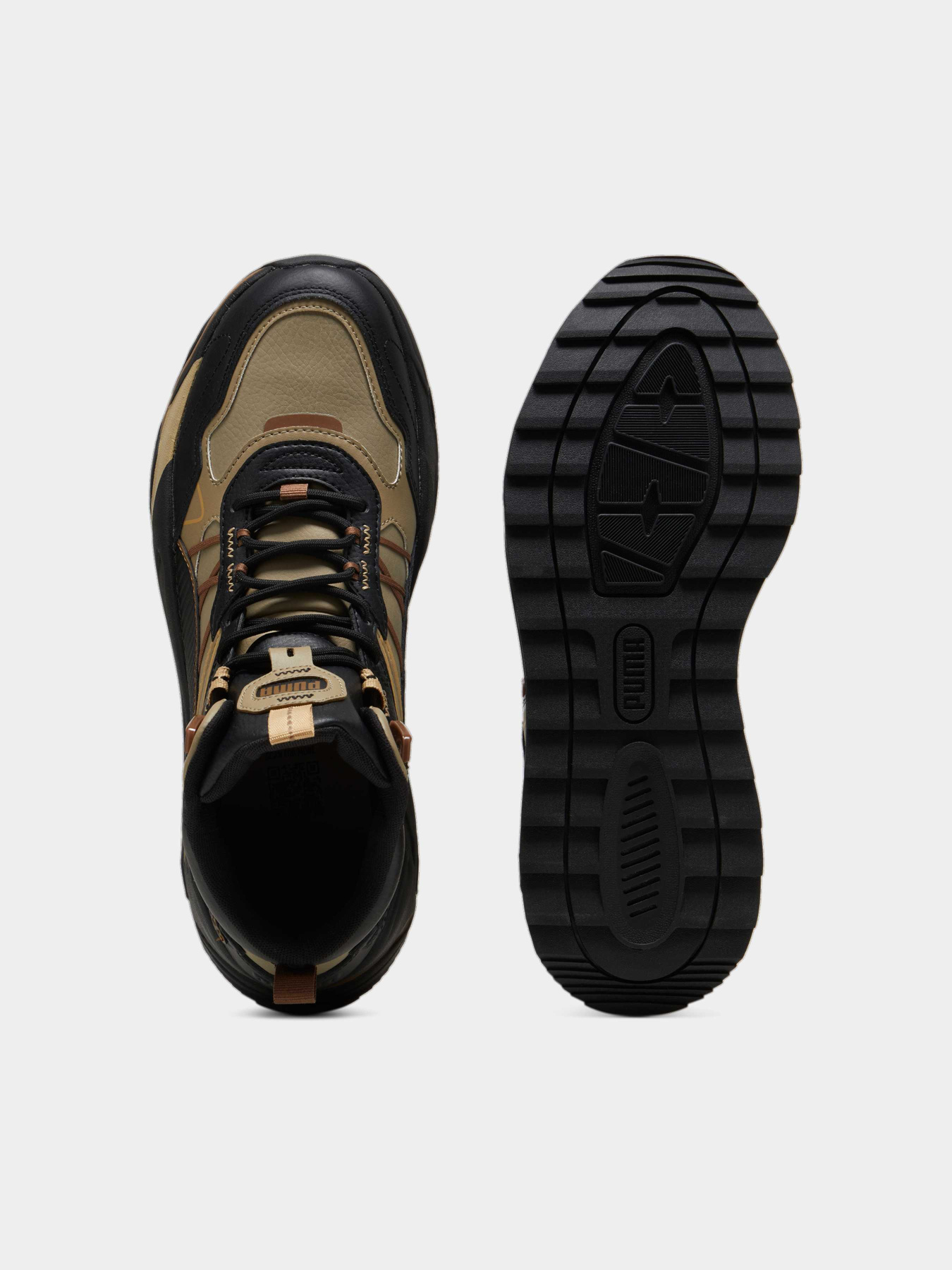 Кросівки повсякденні PUMA Trinity Mid Hybrid L модель 393985 Фото