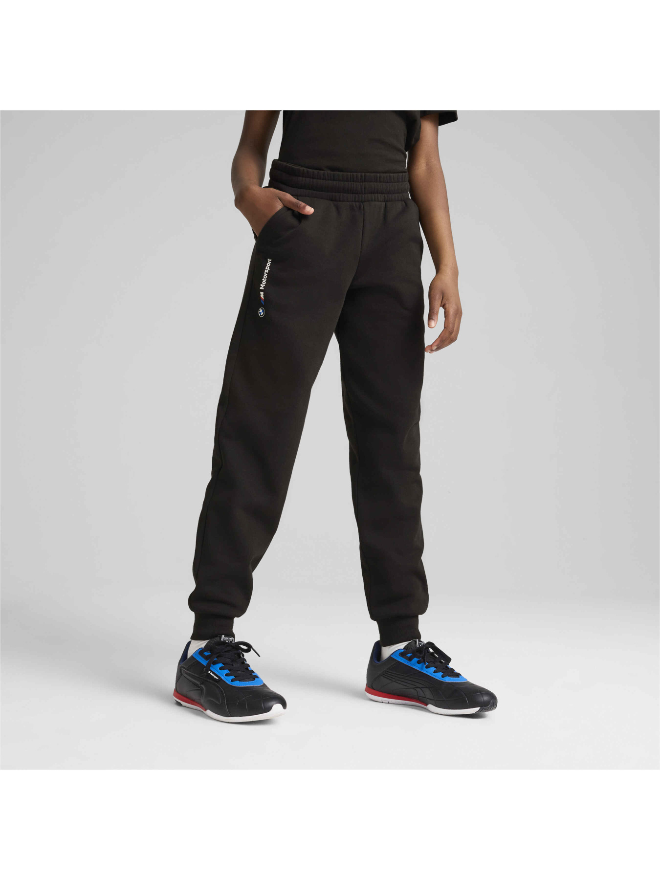 Штаны спортивные PUMA Bmw Mms Kids Ess Pants, Fl модель 627532 Фото