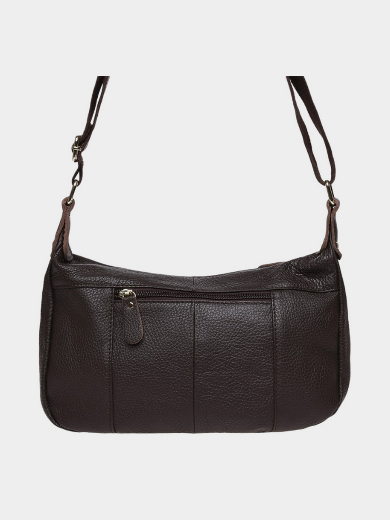 Сумка Borsa Leather модель 1t300-brown Фото