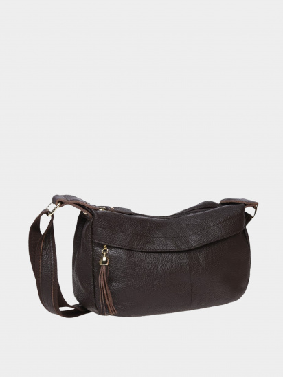 Сумка Borsa Leather модель 1t300-brown - фото