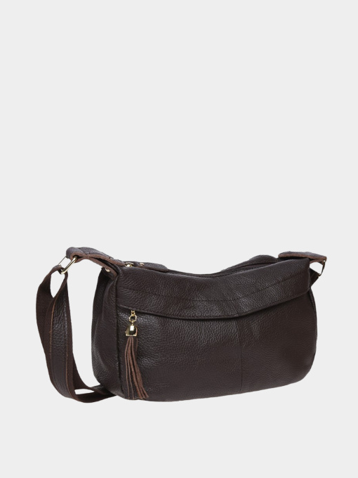 Сумка Borsa Leather модель 1t300-brown Фото