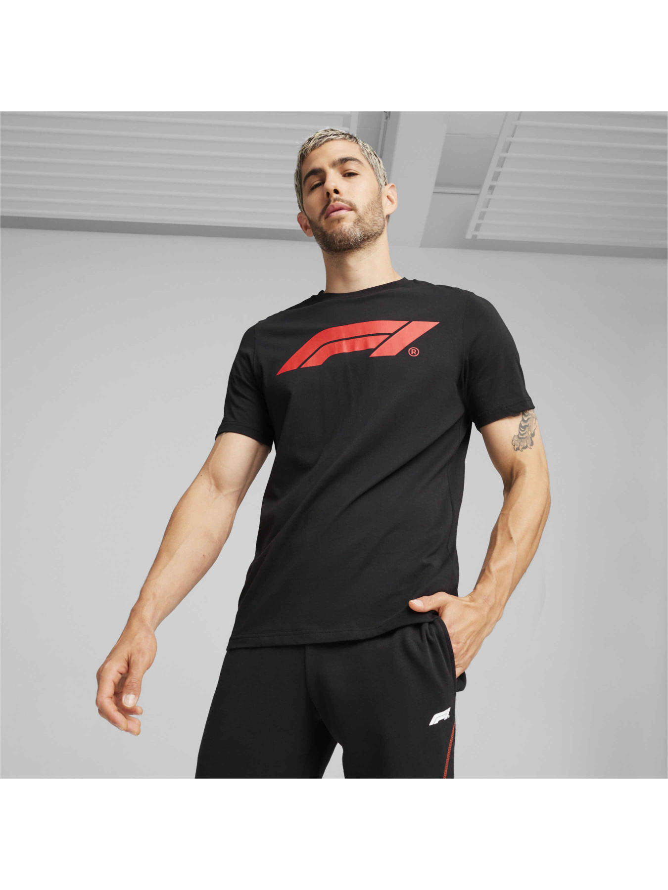 Спортивная футболка PUMA F1 Ess Logo Tee модель 625851 Спортивная футболка PUMA F1 Ess Logo Tee модель 625851 Фото