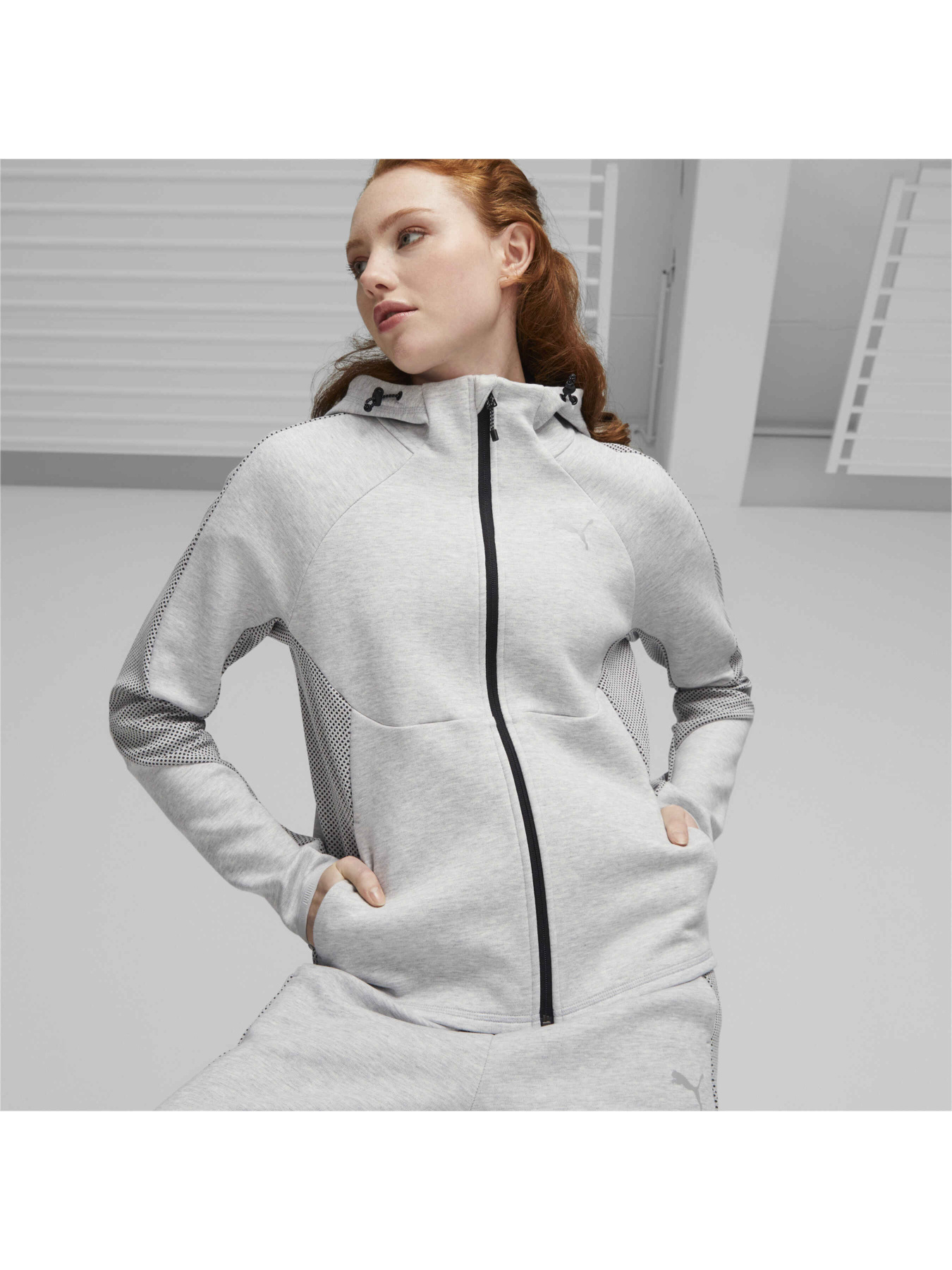 Спортивна кофта PUMA Evostripe Full-zip Hoodie модель 676073 Спортивна кофта PUMA Evostripe Full-zip Hoodie модель 676073 Фото