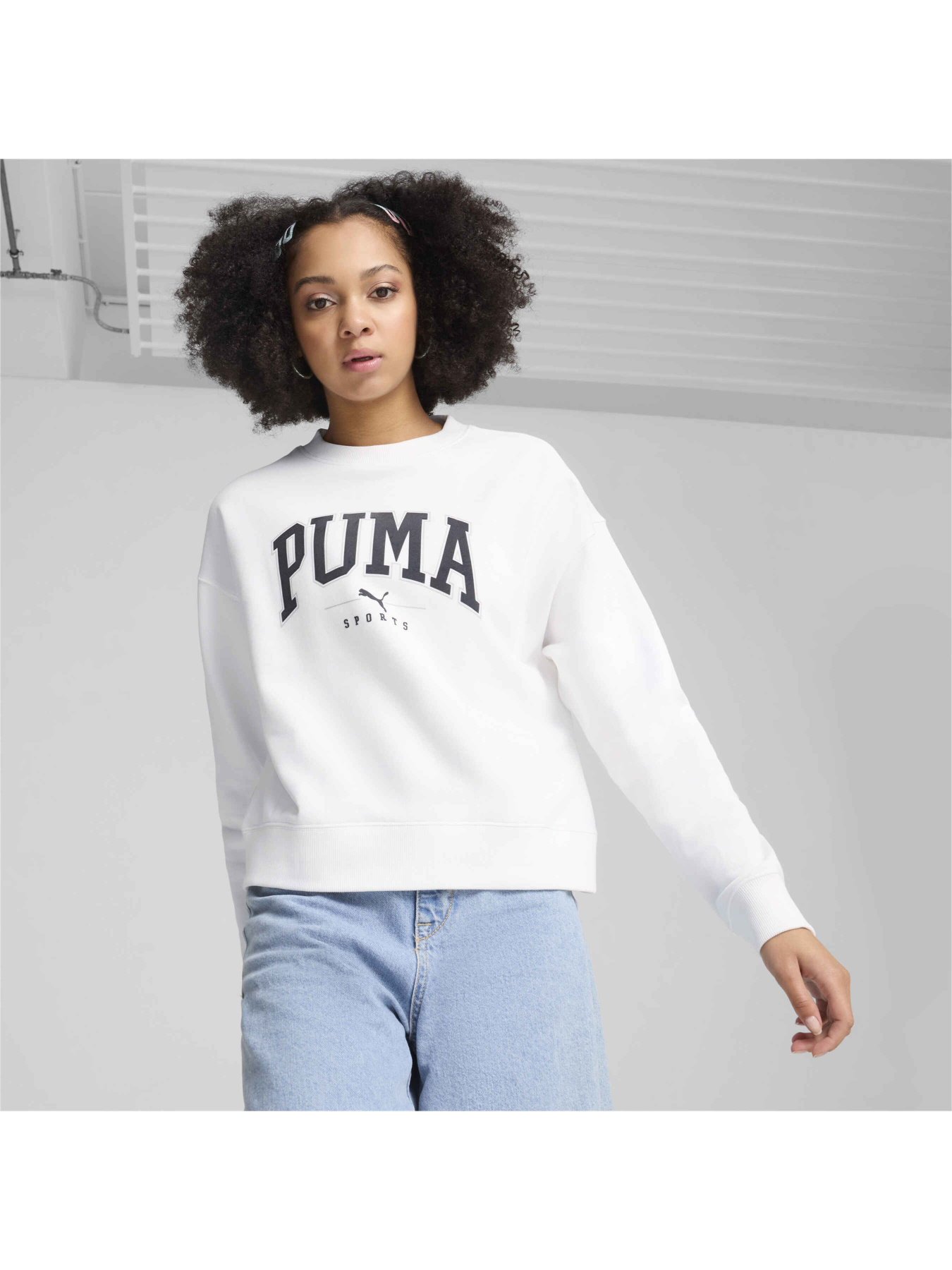 Свитшот PUMA Squad Crew Fl модель 681539 Фото