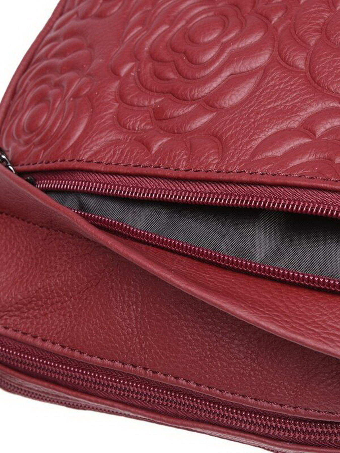 Крос-боді Borsa Leather модель K1840-red Фото