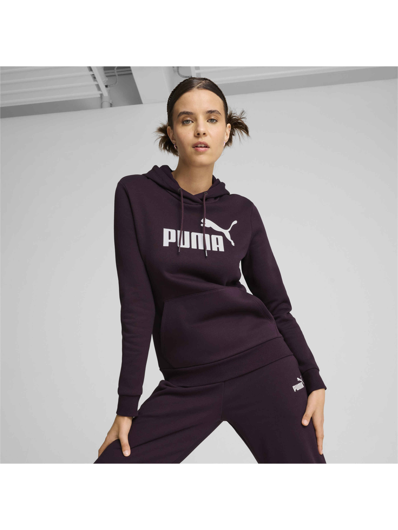 Худи PUMA Ess Logo Hoodie Fl модель 586789 Фото
