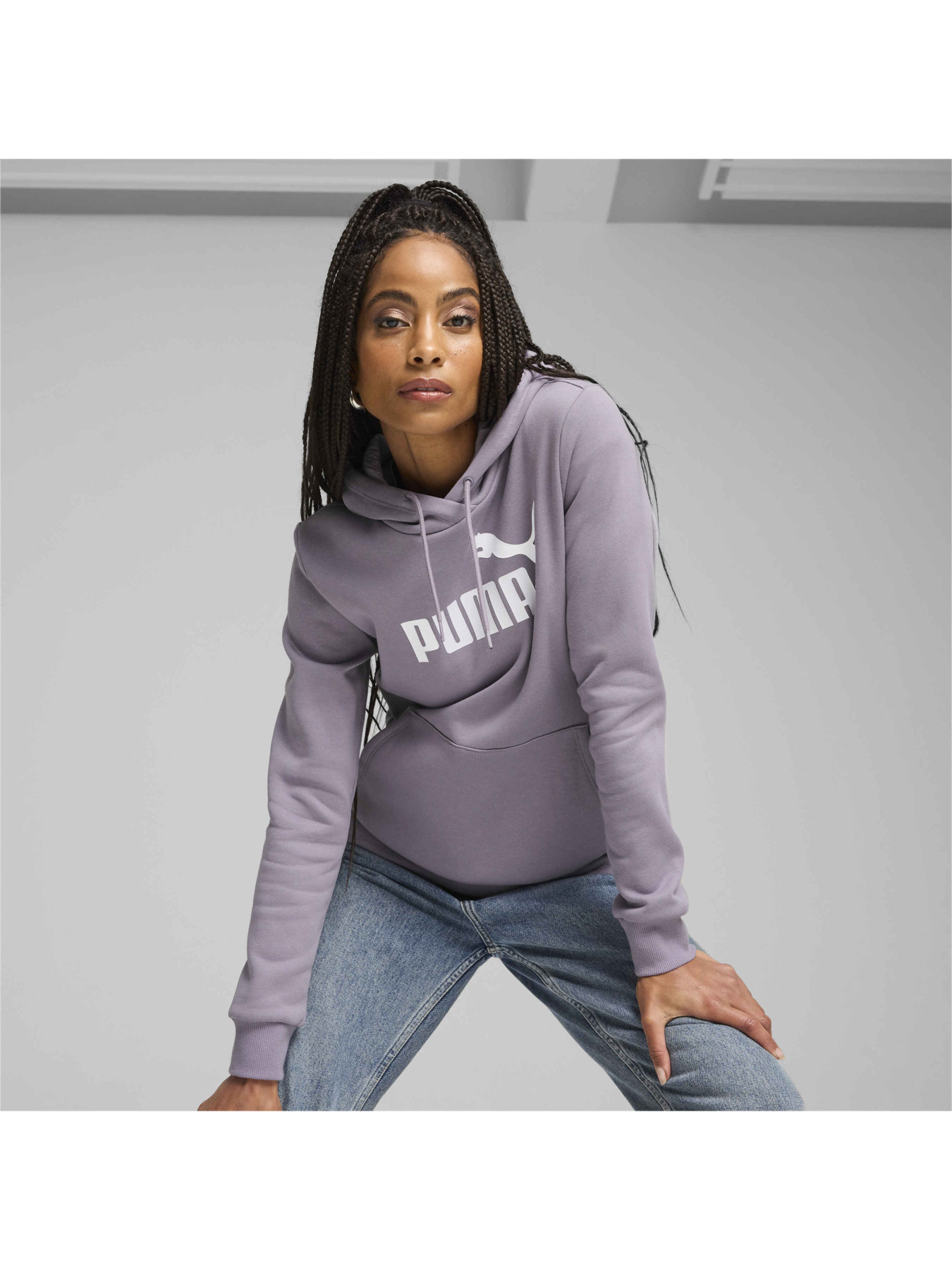 Худи PUMA Ess Logo Hoodie Fl модель 586789 Фото