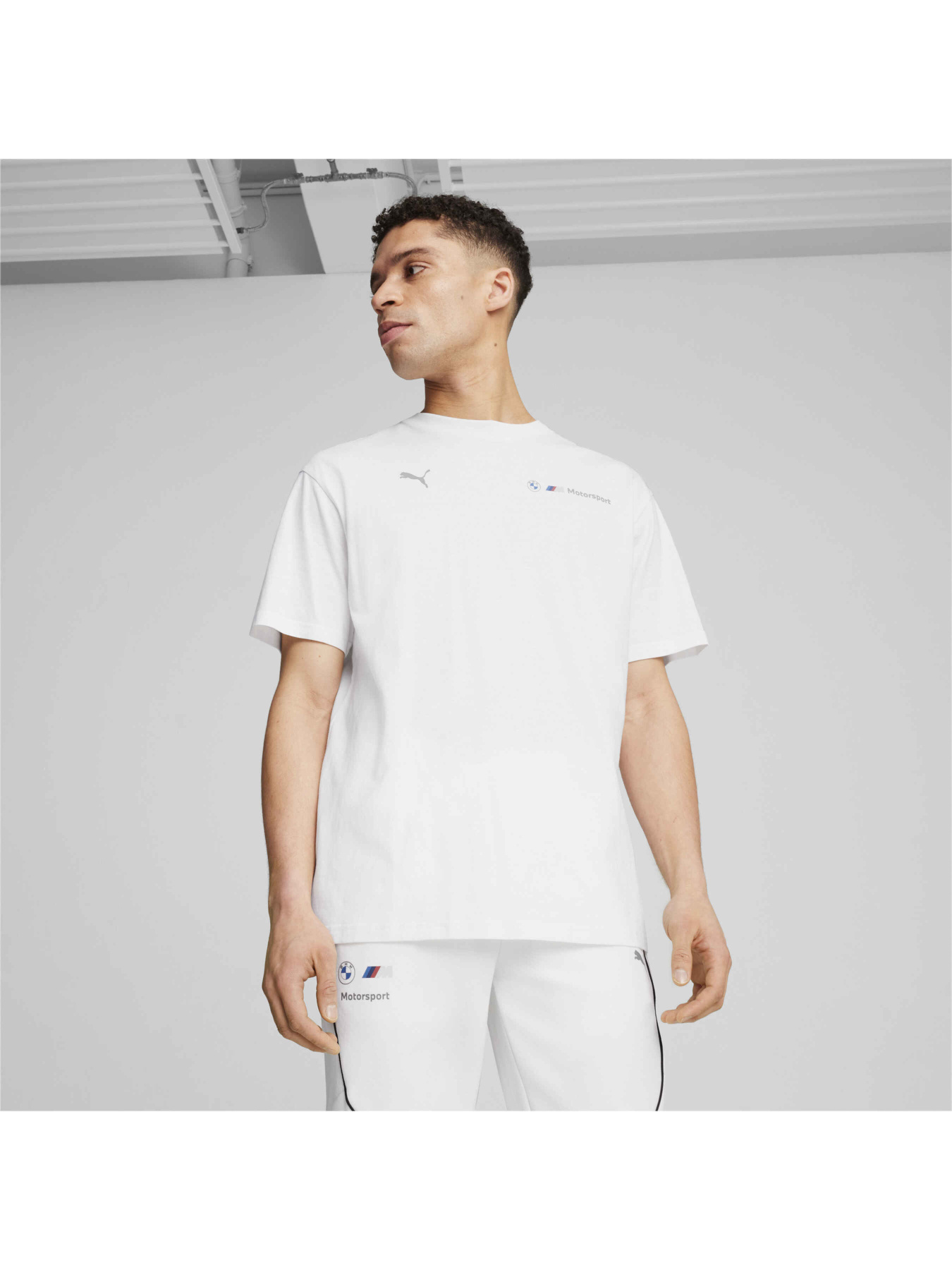 Футболка спортивная PUMA Bmw Mms New Ess Logo Tee модель 627506 Фото