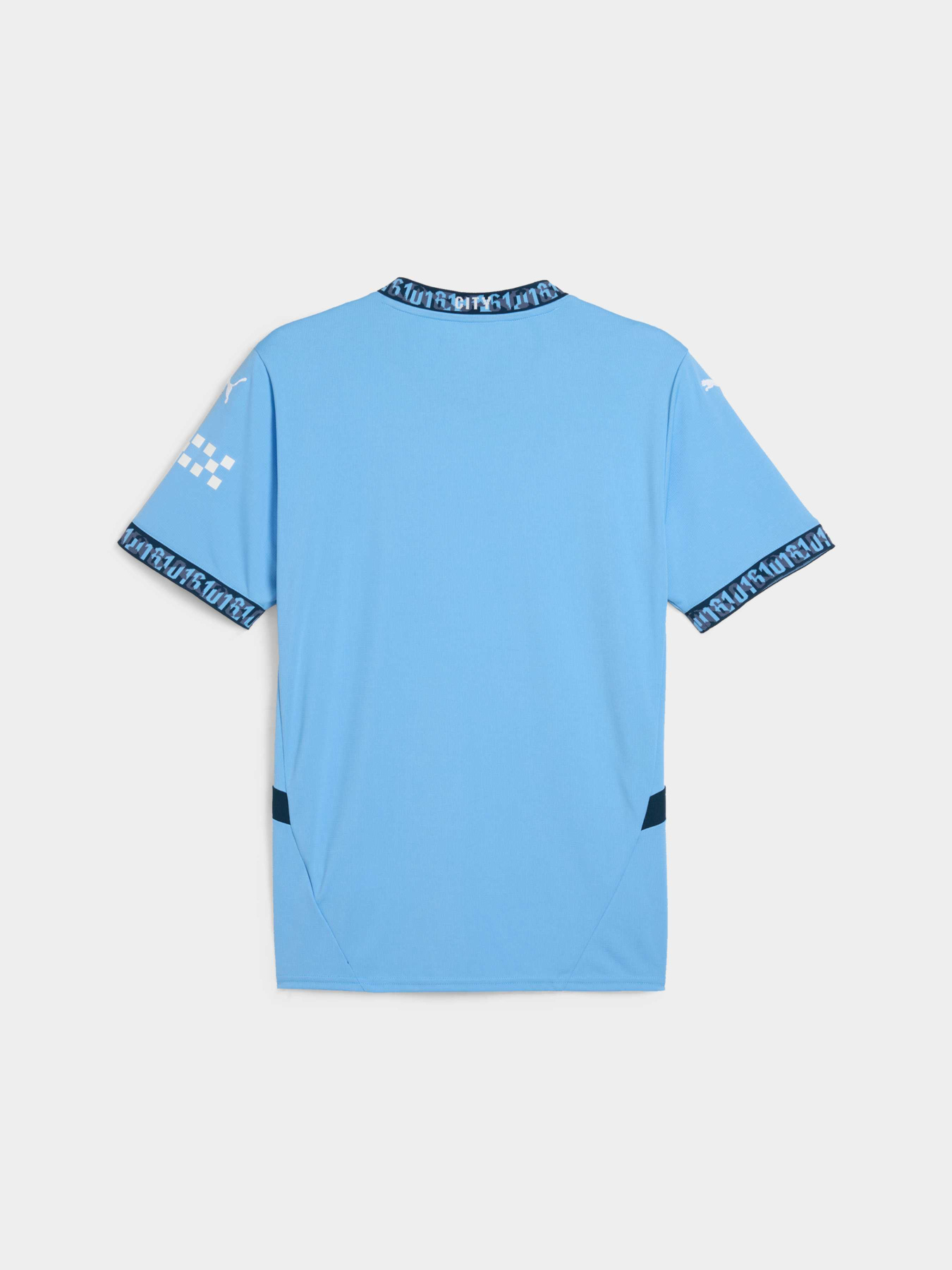 Спортивная футболка PUMA Mcfc Home Jersey Replica модель 775075 Спортивная футболка PUMA Mcfc Home Jersey Replica модель 775075 Фото