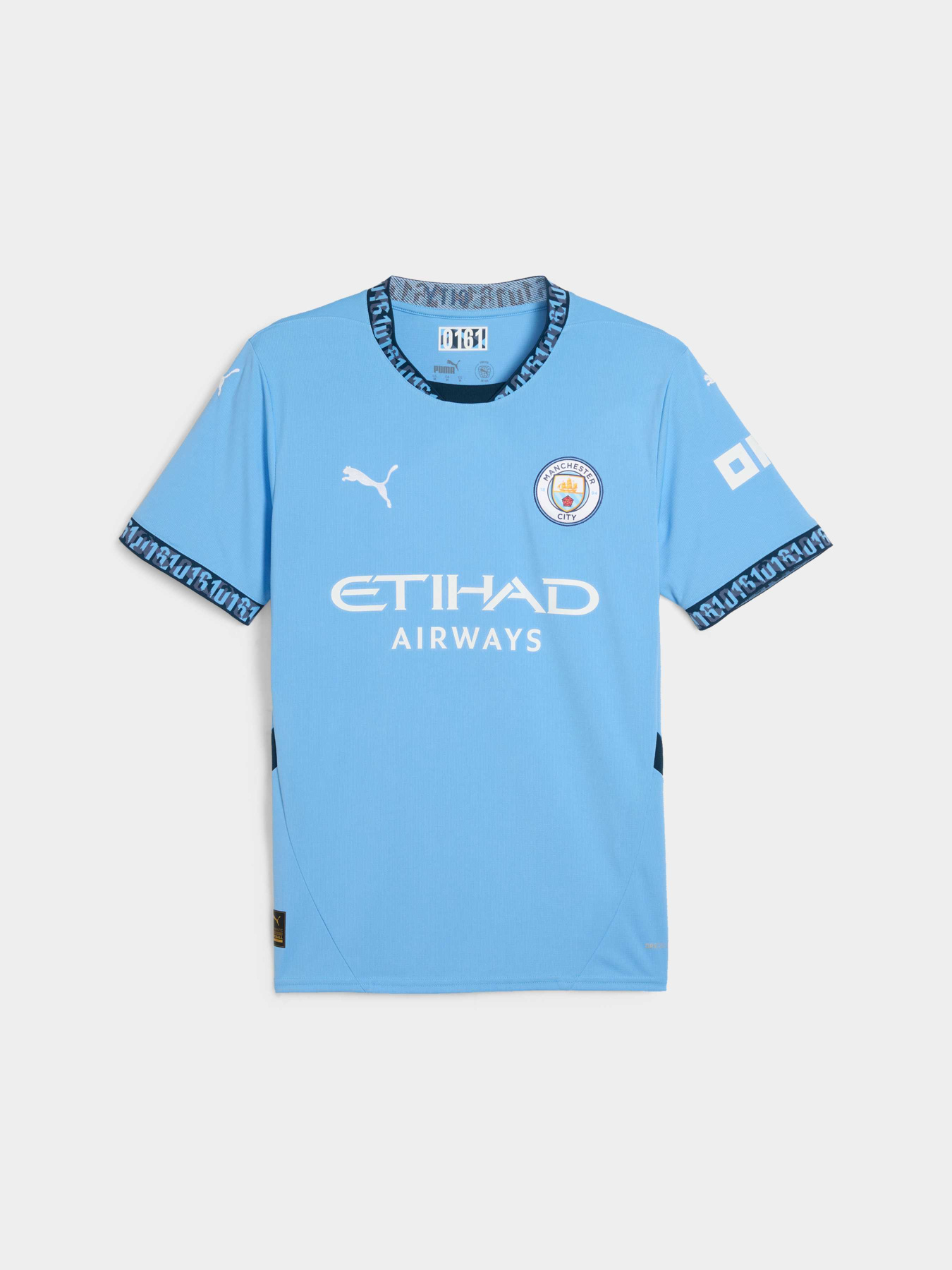 Спортивная футболка PUMA Mcfc Home Jersey Replica модель 775075 Спортивная футболка PUMA Mcfc Home Jersey Replica модель 775075 Фото